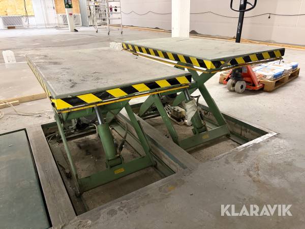 Hydrauliskt Saxliftsbord 2st Marco 010090-D1