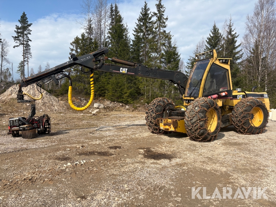 Skördare CAT 550
