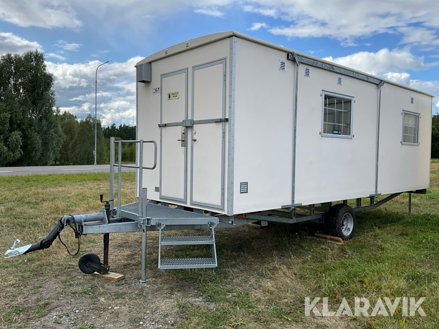 Personalvagn Arbetsvagnar PVTD-5 med dusch och WC