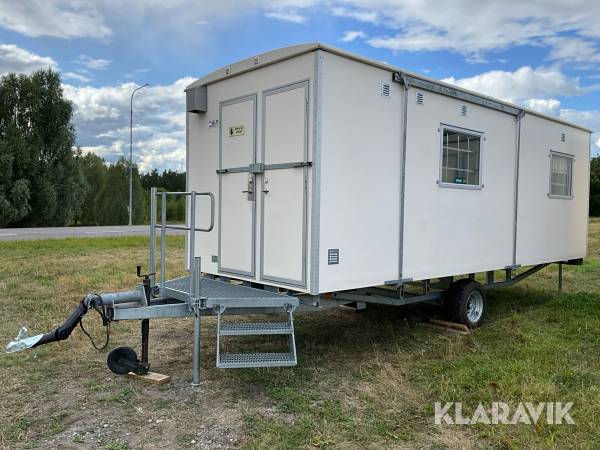 Personalvagn Arbetsvagnar PVTD-5 med dusch och WC