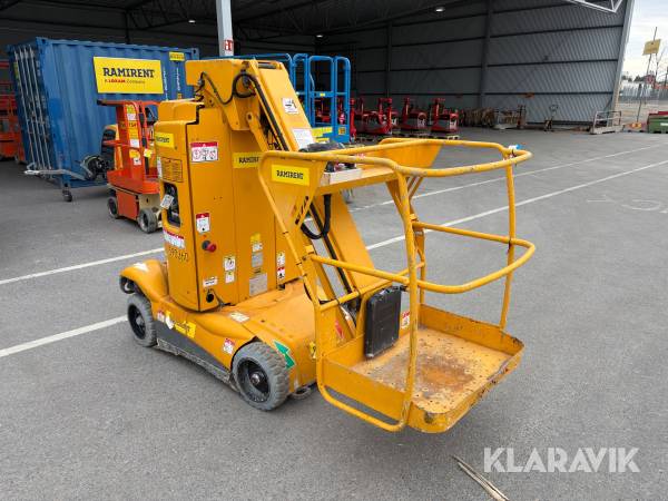 Pelarlift Haulotte Star 10 med jibb
