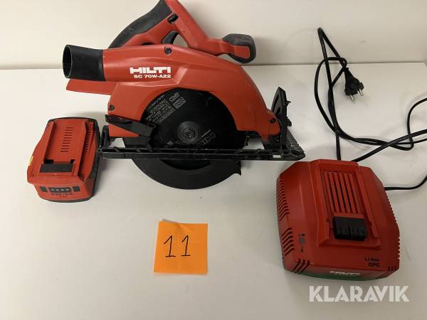 Cirleksåg Hilti SC 70W-A22