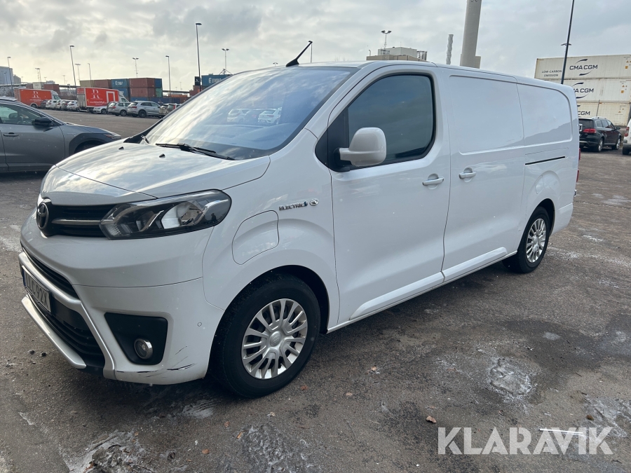 Skåpbil Toyota Proace Electric