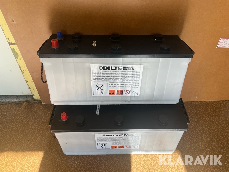 Batterier Biltema 12V 130 Ah Osyrade