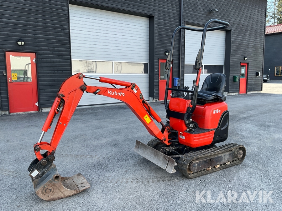 Grävmaskin Kubota U10-3