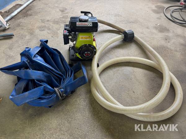 Bensindriven vattenpump Glendale GE 152 2,5hk
