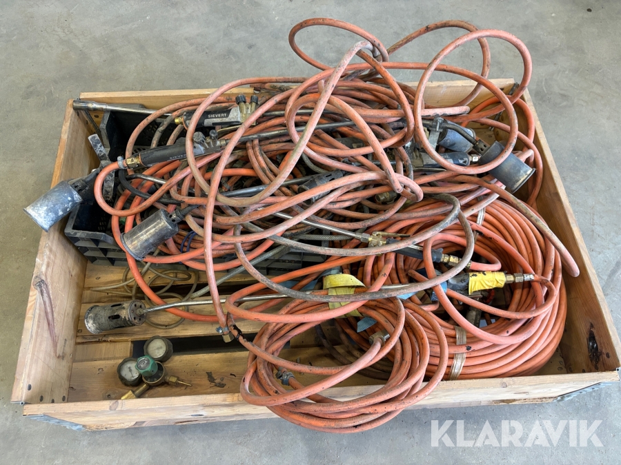 Betongbrännare Sievert ca 7 st