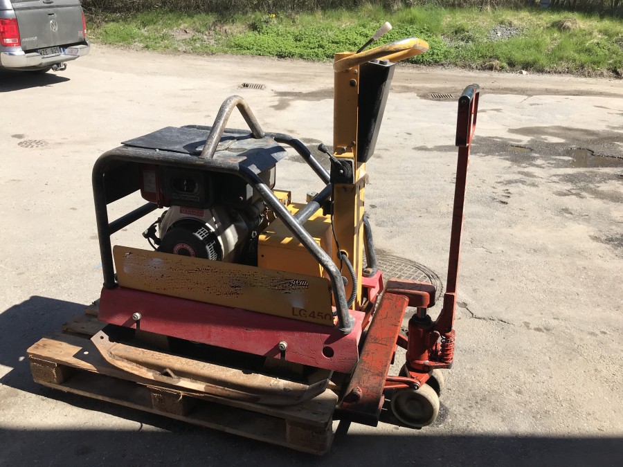 Vibratorplatta Vibroplatta Padda