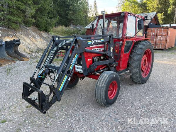 Veterantraktor Volvo BM 430 med lastare