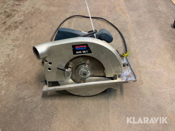 Cirkelsåg Alpha Tools AHS 66-1