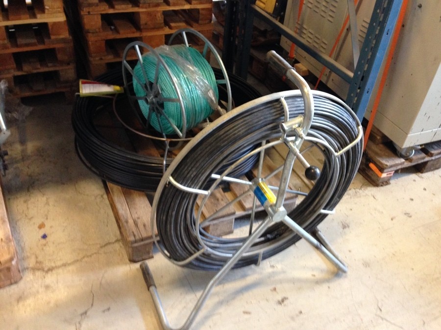 Glasfiberstav 11mm + Grön Polynite 8mmx500m HELT NYTT