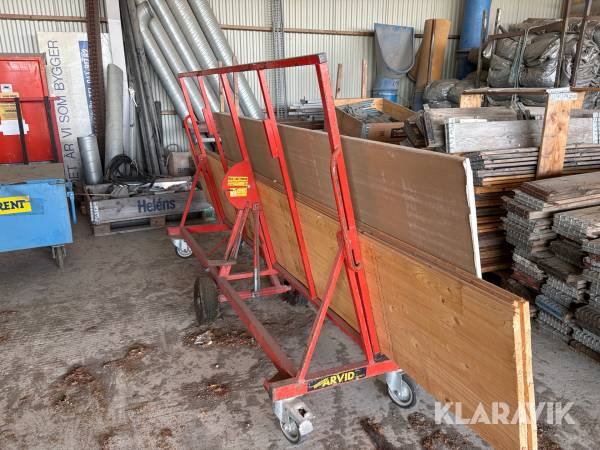Skivvagn Starke Arvid 1200mm 500kg