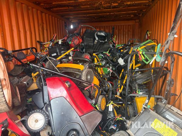 Parti trädgårdsmaskiner reservdelsobjekt