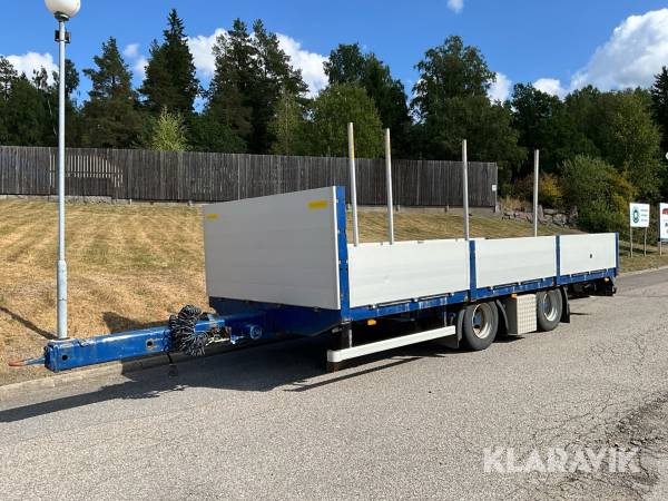 Lastbilssläp Obermaier Os2-l2102l med ramper 