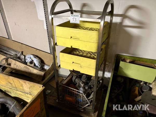 Diskställ med tråg