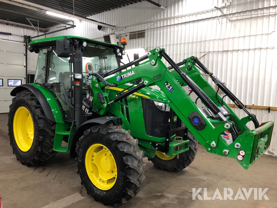 Traktor John Deere 5085M med lastare 