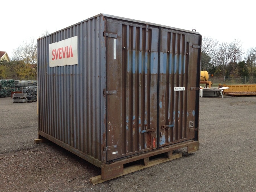 Stålförråd Container Förråd