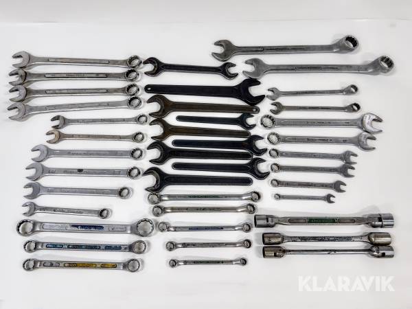 Uppsättning med fasta nycklar  Kamasa, Bahco, Elora, Gedore