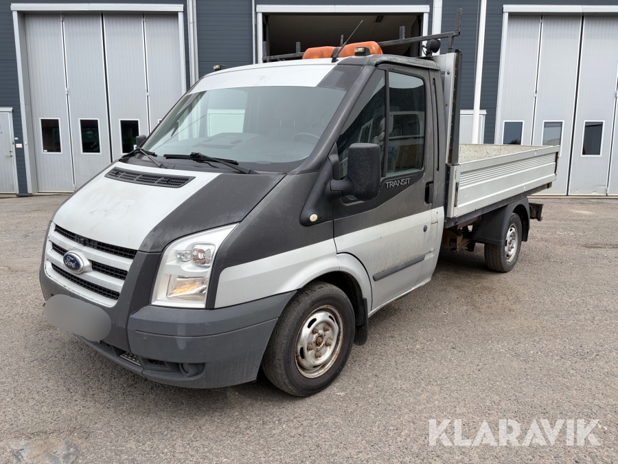 Flakbil Ford Transit T300 2.2 TDCI med flak