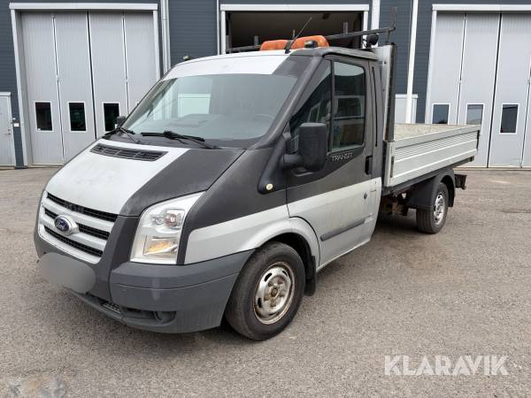 Flakbil Ford Transit T300 2.2 TDCI med flak