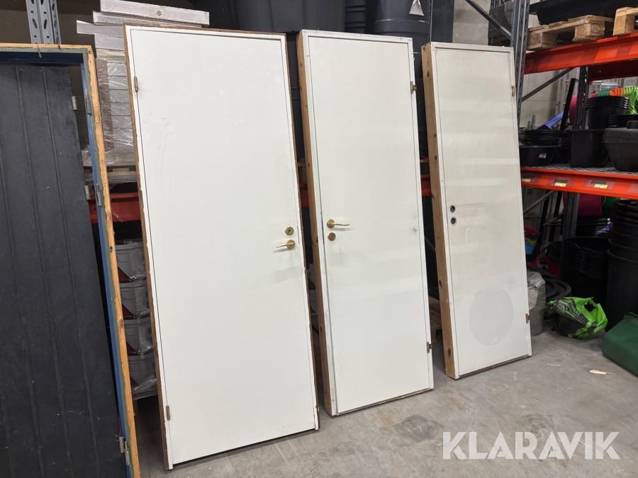 Innerdörrar 3 st