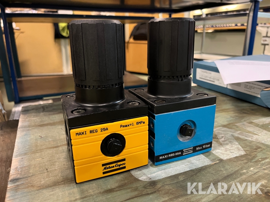 Tryckluftsregulator Atlas Copco Maxi reg 25 a 2 st