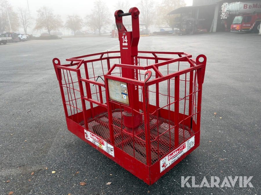 Personkorg till mobilkran Valles Maskinservice