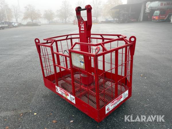 Personkorg till mobilkran Valles Maskinservice
