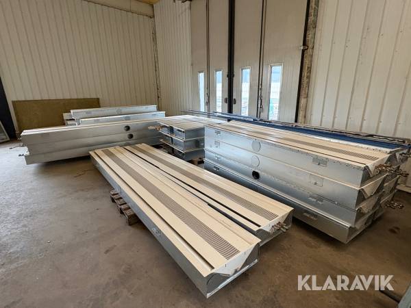 Värmebafflar Lindab Plexus