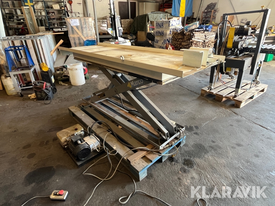Hydrauliskt lyftbord  MC-lift Marco M1