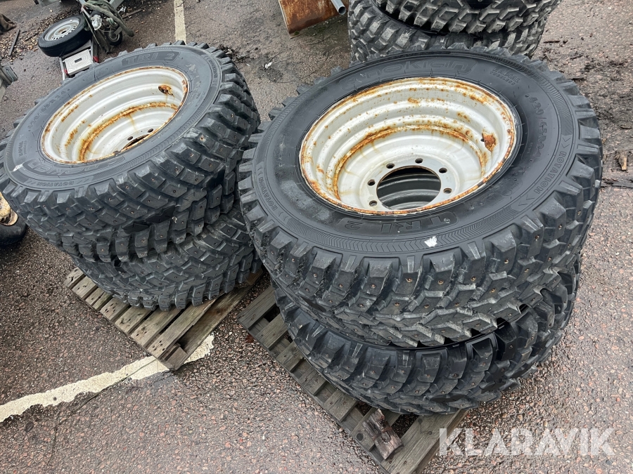 Dubbhjul till Wille Nokian 420/65-24 4 st