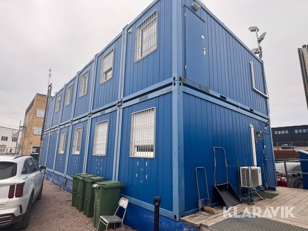 Containermoduler Containex Ctx etablering 12st