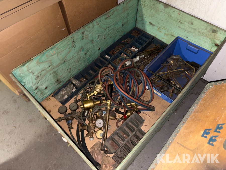 Blandade gasutrustning & tillbehör 1 st pall