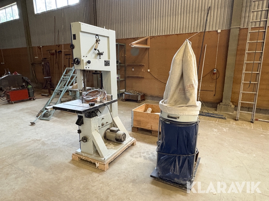 Bandsåg Drift-Woodworking Machines med spånsug