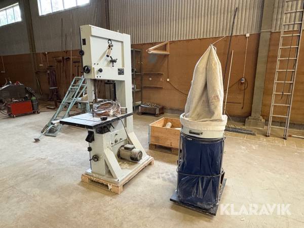 Bandsåg Drift-Woodworking Machines med spånsug