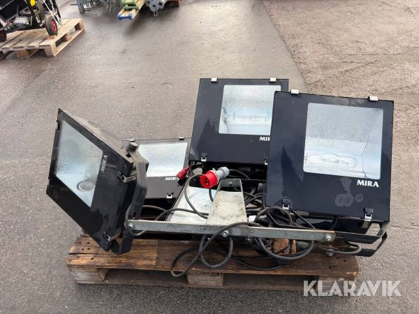 Arbetsbelysning Malmbergs Mira 6 st