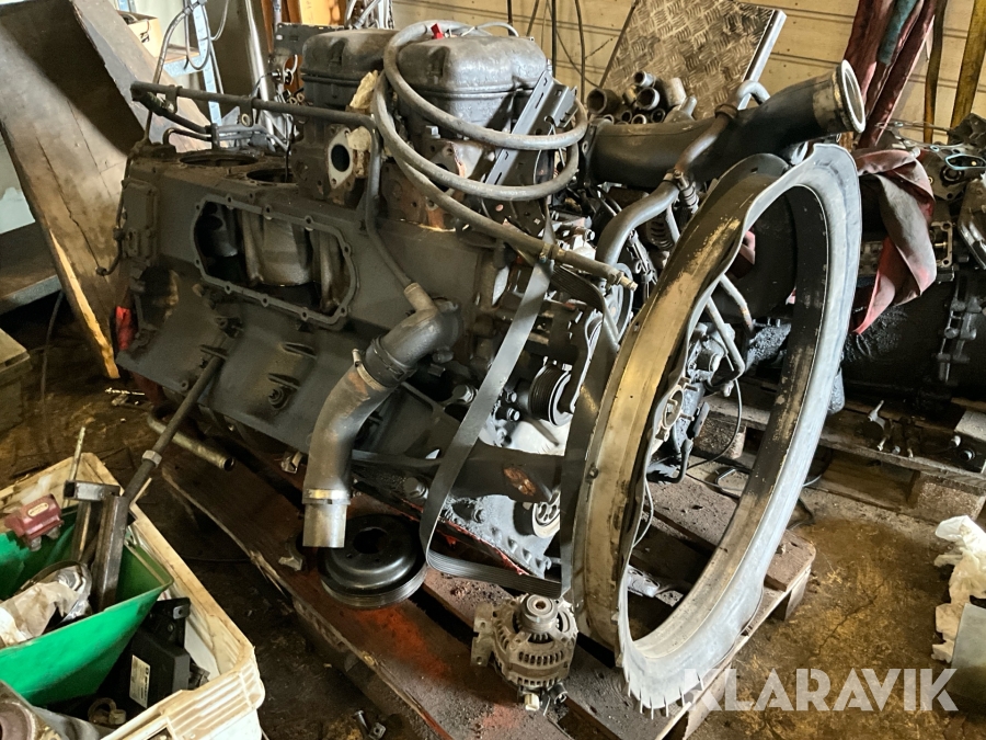 Motor och växellåda Scania
