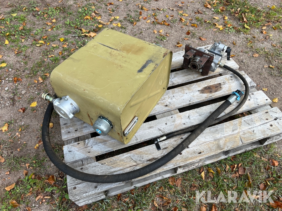 Hydraulpump med tank Casappa för kraftöverföring
