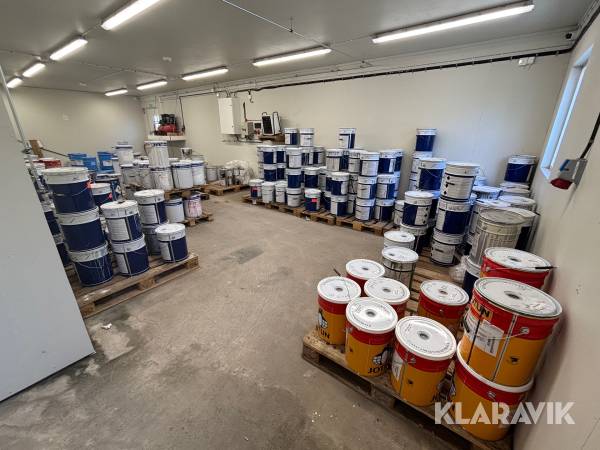 Parti med färg Ca 5510 liter