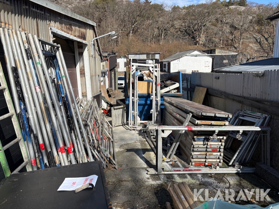 Aluminiumställning Altrad