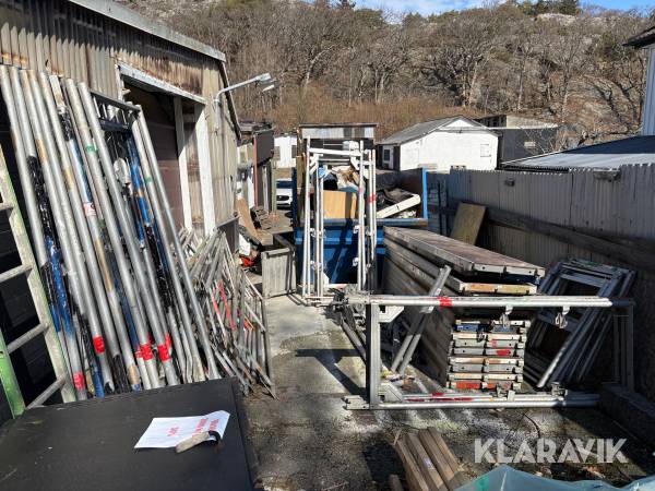 Aluminiumställning Altrad