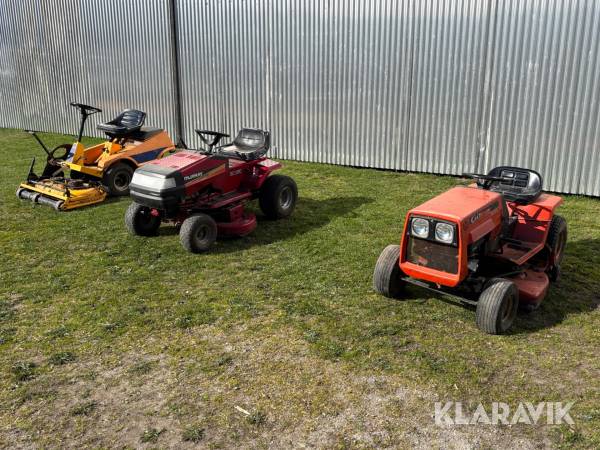 Åkgräsklippare 3st