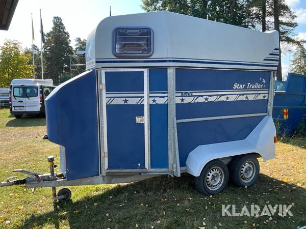 Hästtransport STAR INDUSTRIER SAFIR 1250kg