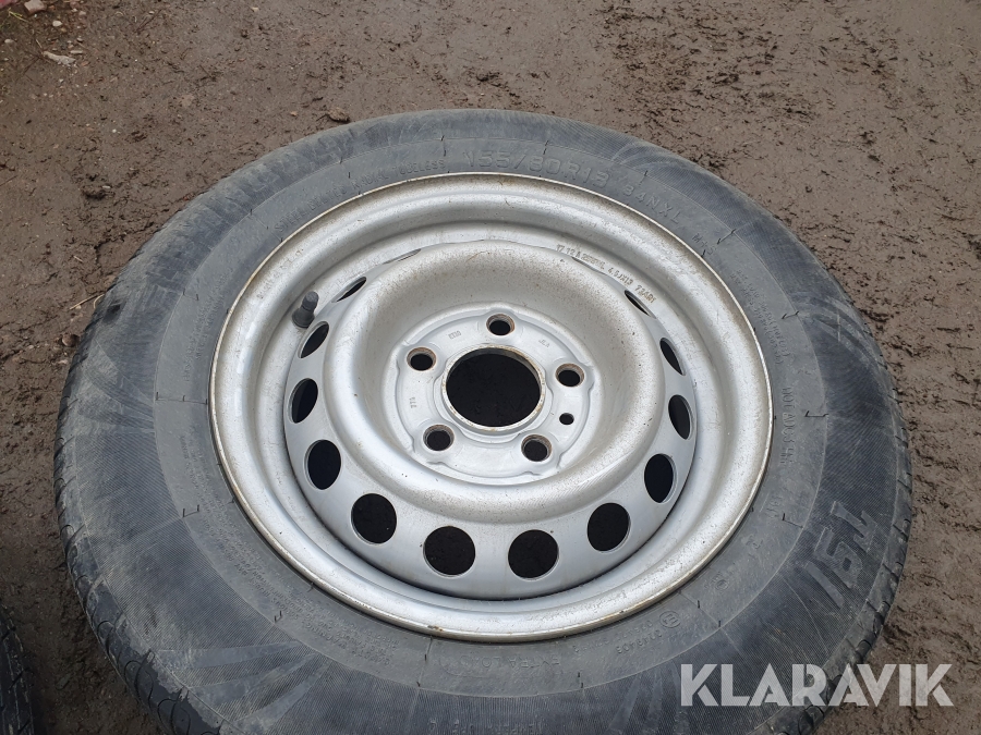 Personbilssläp med gallergrindar Brenderup