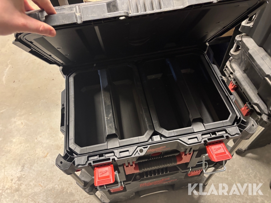 Verktygsvagn Milwaukee Packout 2 st