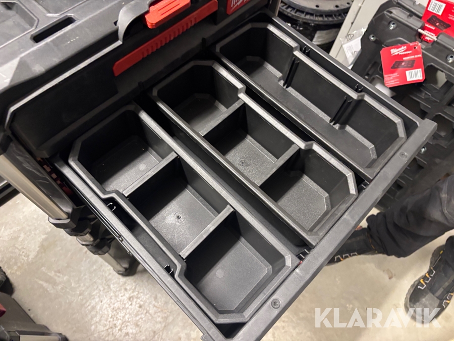 Verktygsvagn Milwaukee Packout 2 st