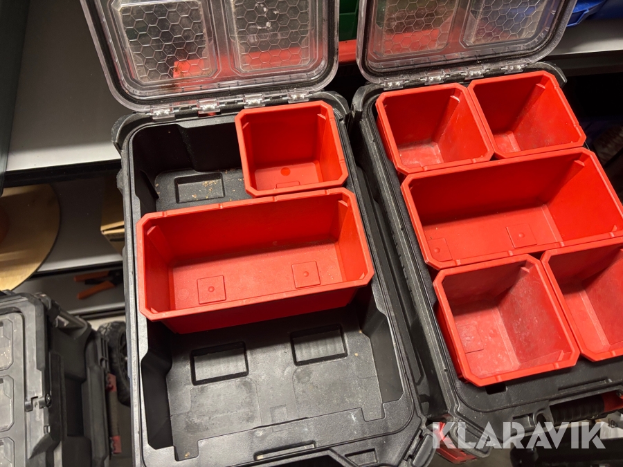 Verktygsvagn Milwaukee Packout 2 st