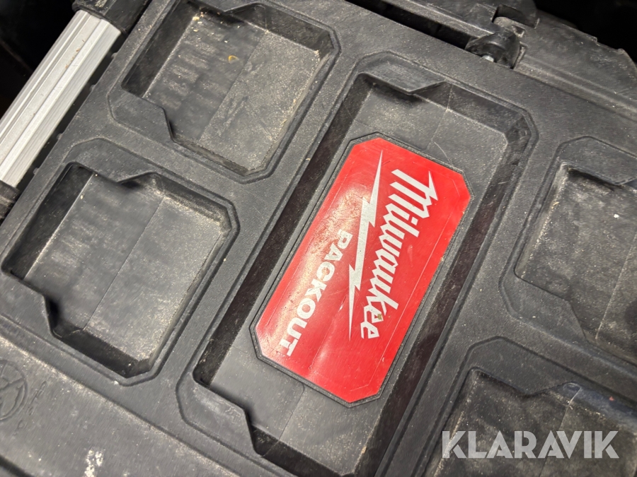 Verktygsvagn Milwaukee Packout 2 st