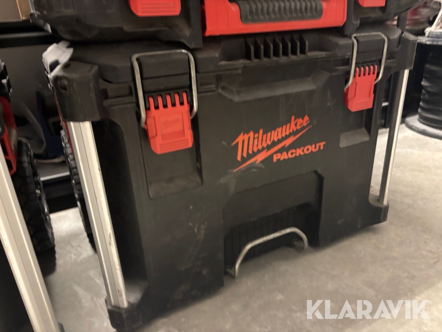 Verktygsvagn Milwaukee Packout 2 st
