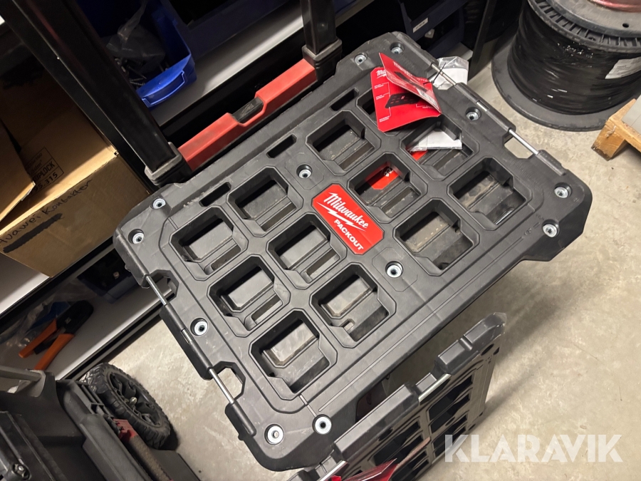 Verktygsvagn Milwaukee Packout 2 st